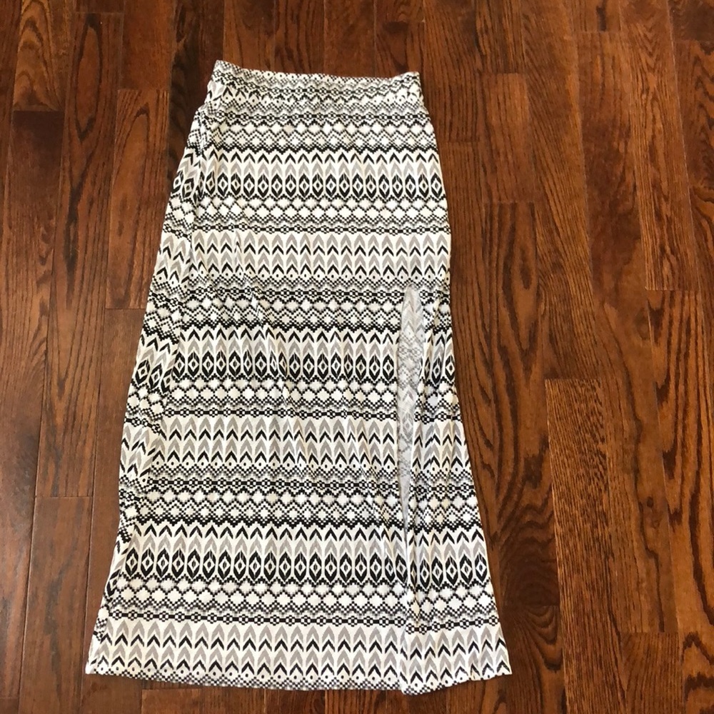 Long tribal skirt
